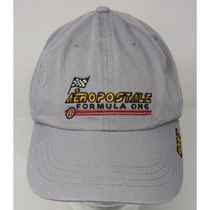 Vintage Aeropostale Formula One Racing Baseball‎ Dad Hat Cap Y2K 90s 1990s Aero